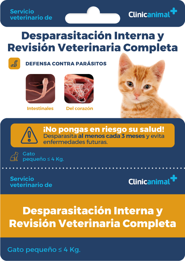 Tarjeta desparasitación interna
